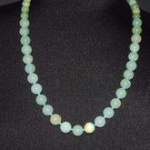 FBT - Jungle Green Jade Gemstone Necklace - FashionByTeresa